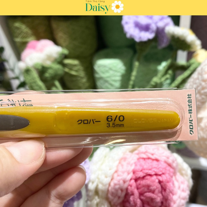 Kim Móc Clover Nội Địa Nhật Cán Vàng Size 1.5-6mm