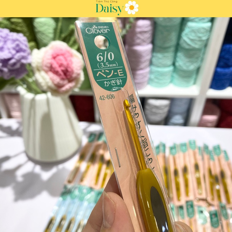 Kim Móc Clover Nội Địa Nhật Cán Vàng Size 1.5-6mm