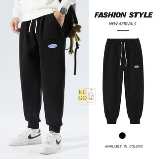 Quần Jogger Nam, Form dáng Thể Thao Hàn Quốc Chất Liệu Thun Mềm Mại Co Giãn 4 Chiều, Bo Ống Chun Logo Thêu Nổi
