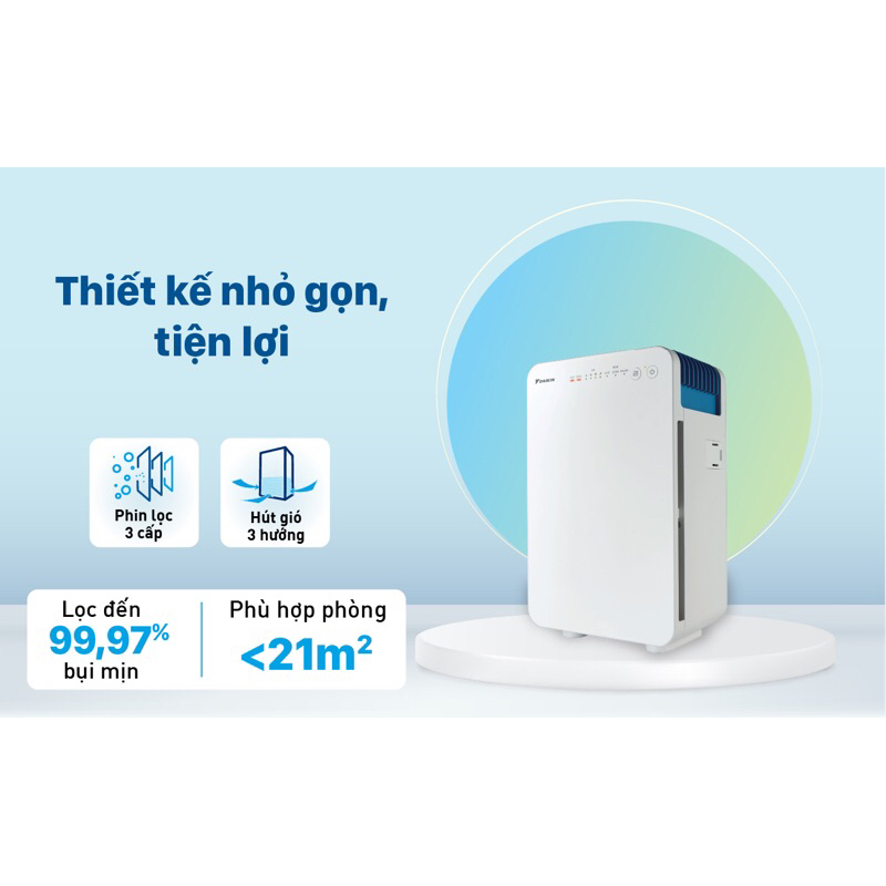 [Trôi bảo hành] Máy lọc không khí Daikin MC30VVM mới 100%