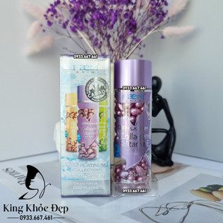 Viên Bôi Q10 Platinum Collagen & Vitamin E Facial Serum 120 Viên