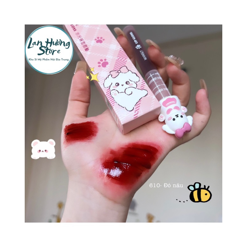 Son Manly Cún Nơ đầu con cún cute