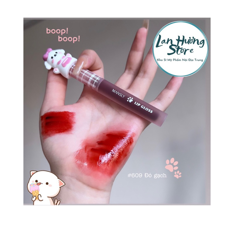 Son Manly Cún Nơ đầu con cún cute