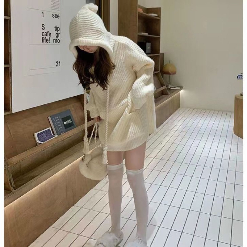 Áo Len phong cách Hàn Quốc hot douyin
