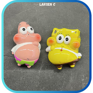Nam châm hít tủ lạnh trang trí hình bọt biển Spongebob - Patrick dễ thương