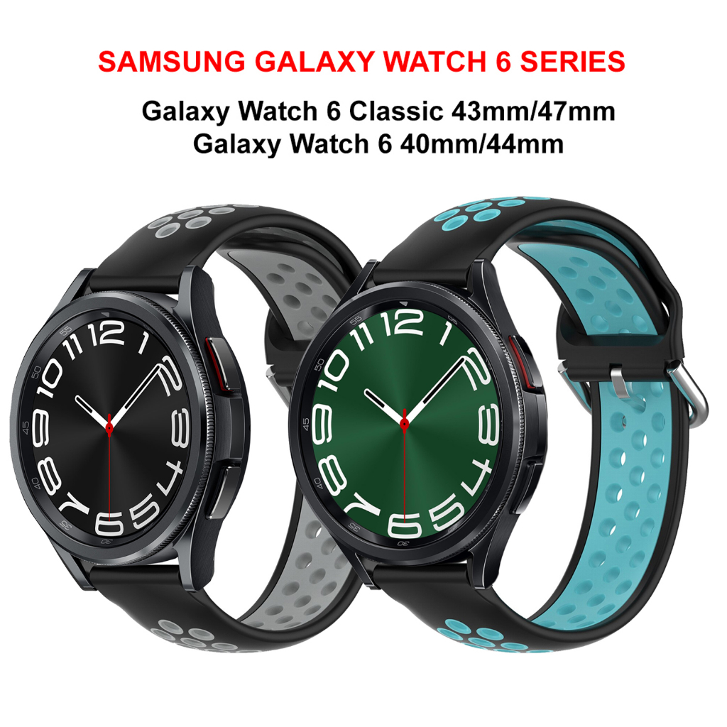Dây đeo silicon thể thao Nike Samsung Galaxy Watch 6, Galaxy Watch 5,Galaxy Watch 4