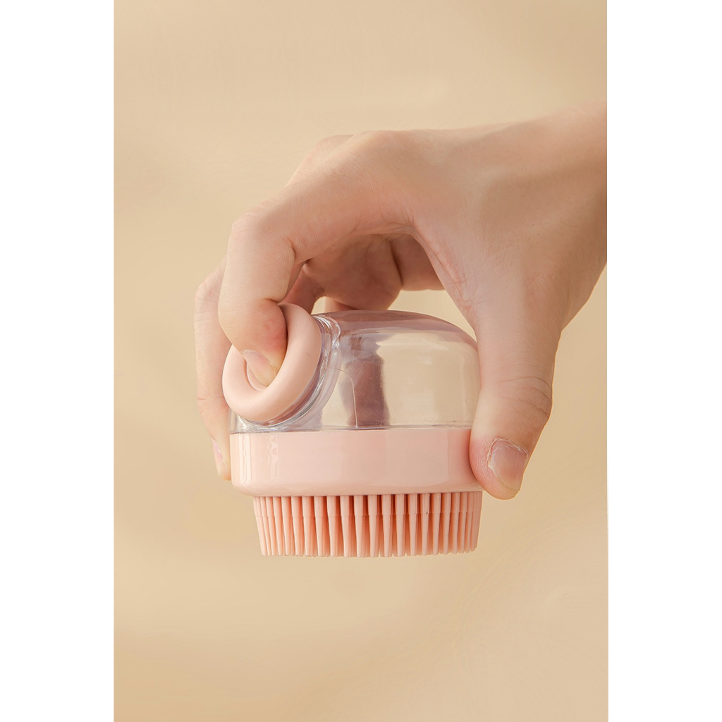 Bàn chải Silicon tắm chó mèo loại bỏ lông rụng - Bản chải Massege thú cưng Mooki Pet