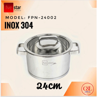 Nồi Inox 304 Fivestar 16-18-20-24CM
