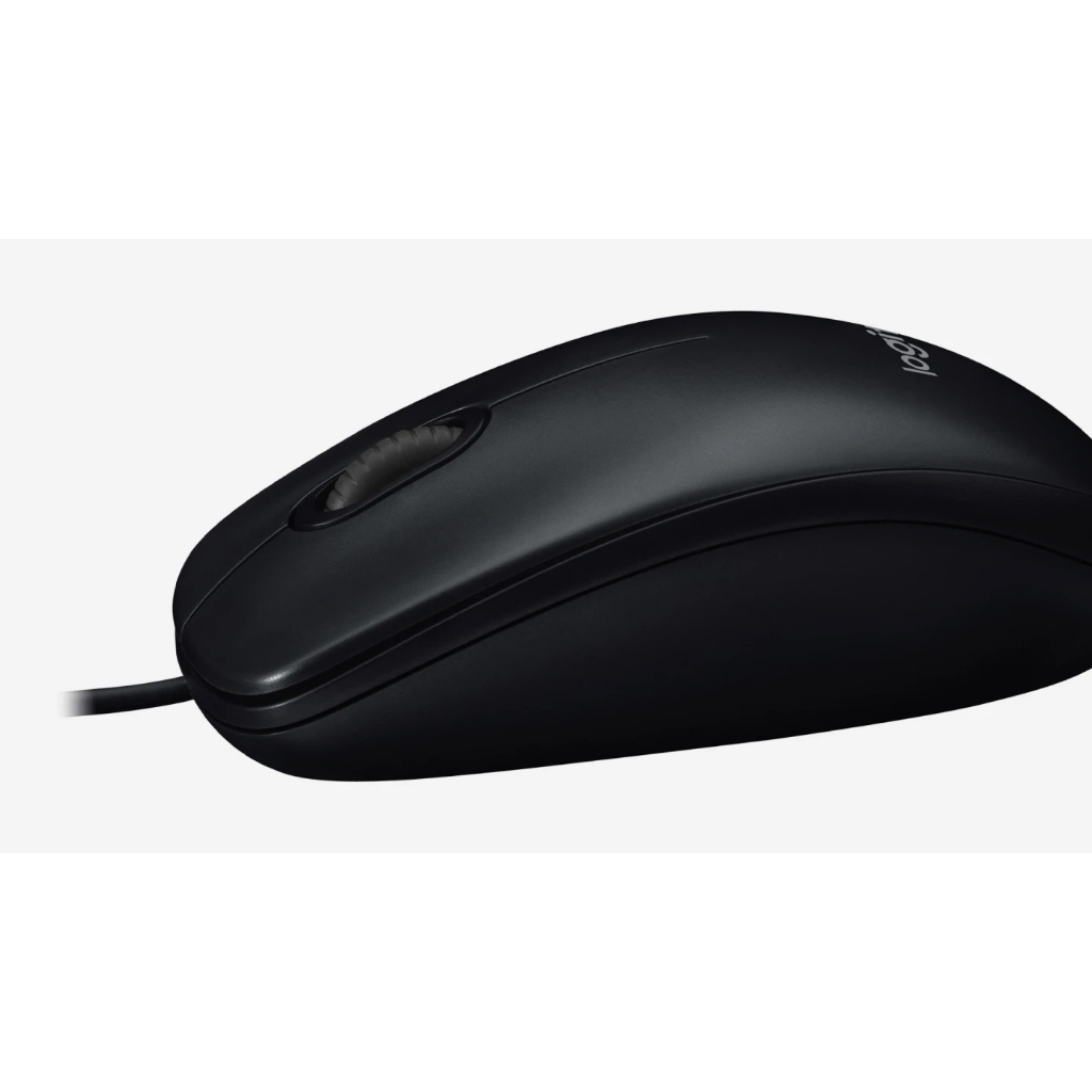 Chuột có dây Logitech B100 cổng USB - Hàng Chính Hãng Bảo Hành 36 tháng