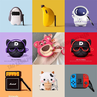 Case Vỏ Bao Bảo Vệ Airpod Airpods 1 2 3 Pro Ngộ Nghĩnh Dễ Thương