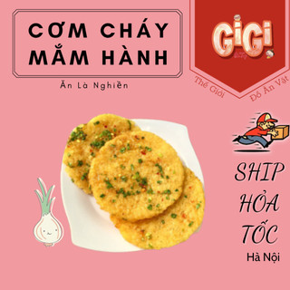 Gói Cơm Cháy Mắm Hành Vị Mặn Đồ Ăn Vặt Giá Rẻ Ăn Là Ghiền Đồ Ăn Vặt Giá Rẻ