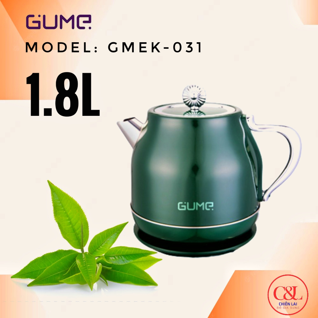 ẤM ĐUN SIÊU TỐC GUME GMEK031 và GMEK032