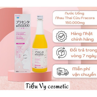 Nước uống nhau thai fracora placenta 150.000mg nhật bản date 2025