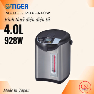 Phích điện Tiger PDU-A40W 4.0 lít- chính hãng