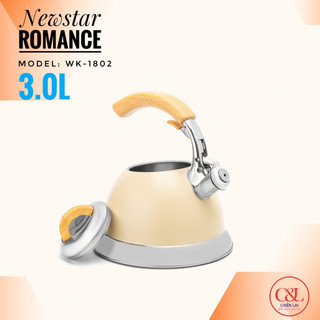 Ấm đun từ newstar 3 lít wk.1802w- inox 304