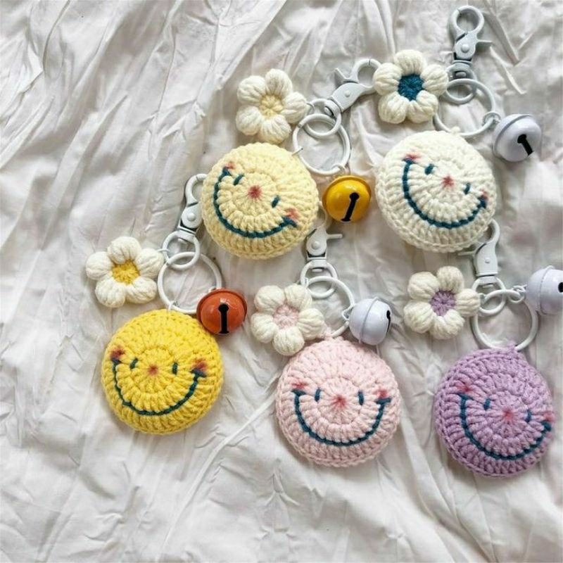 Móc khóa mặt cười