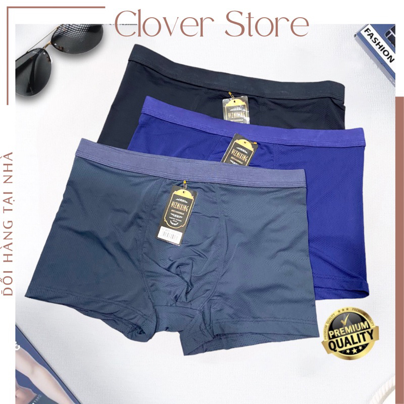 Quần sịp đùi nam boxer thun lạnh thông hơi thoáng mát PT407
