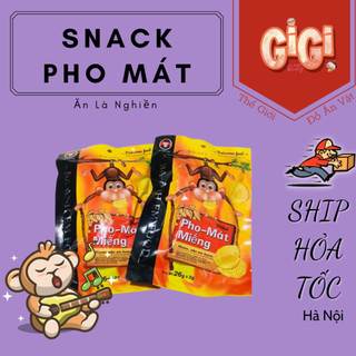 Gói snack pho mát con khỉ miếng giòn ngon giá rẻ cổng trường