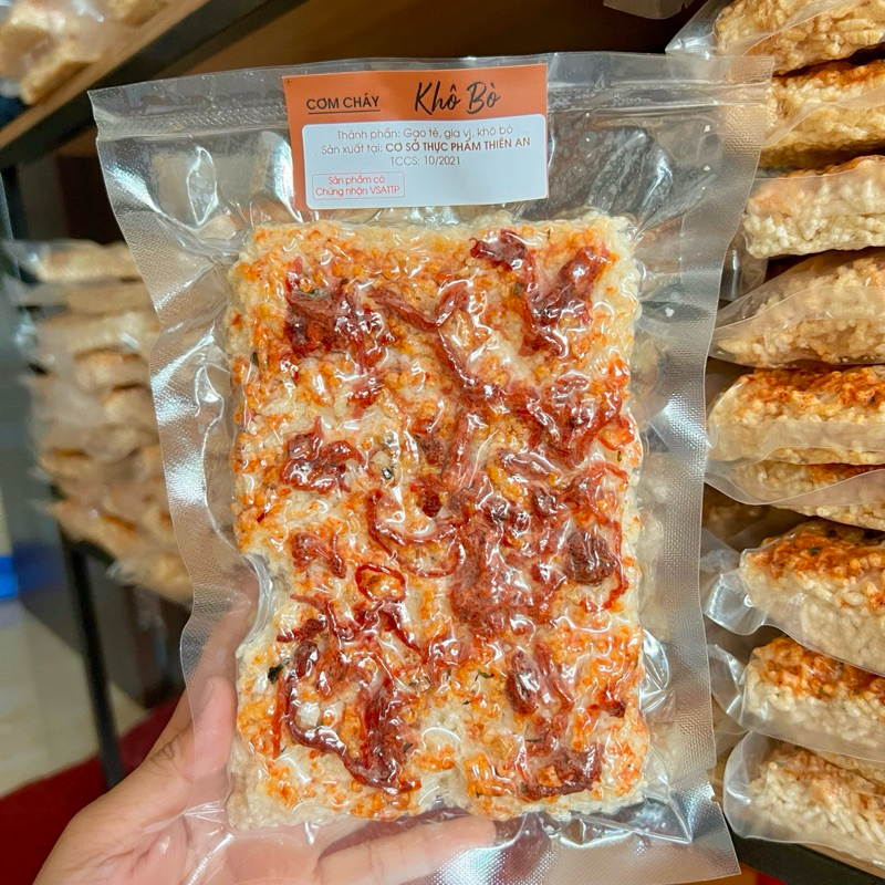 CƠM CHÁY ĐỦ 11 VỊ GÓI 100G - Rong Biển, Chà Bông, Khô Gà, Khô Bò, Khô Heo, Mực Tomyum,Mực Bơ,Gà Chanh,Gà Quay