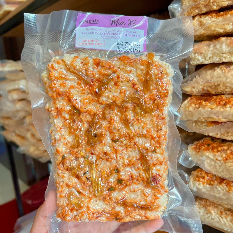 CƠM CHÁY ĐỦ 11 VỊ GÓI 100G - Rong Biển, Chà Bông, Khô Gà, Khô Bò, Khô Heo, Mực Tomyum,Mực Bơ,Gà Chanh,Gà Quay