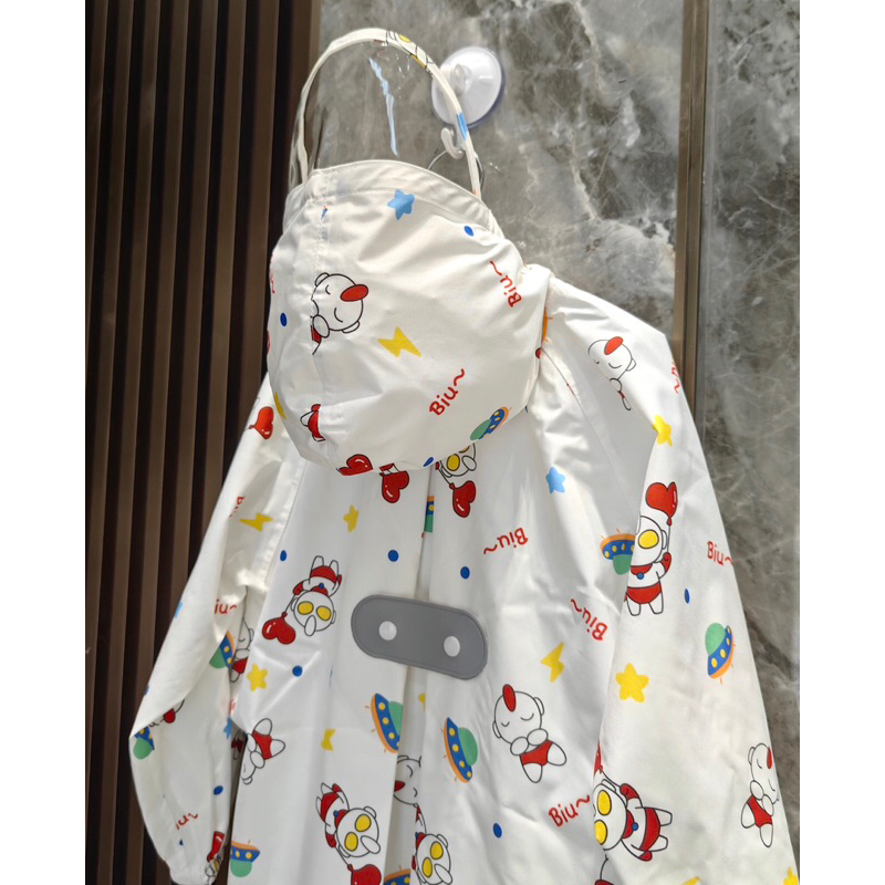 Áo mưa người lớn hoạ tiết dễ thương, độc lạ 2023, raincoats hot trend