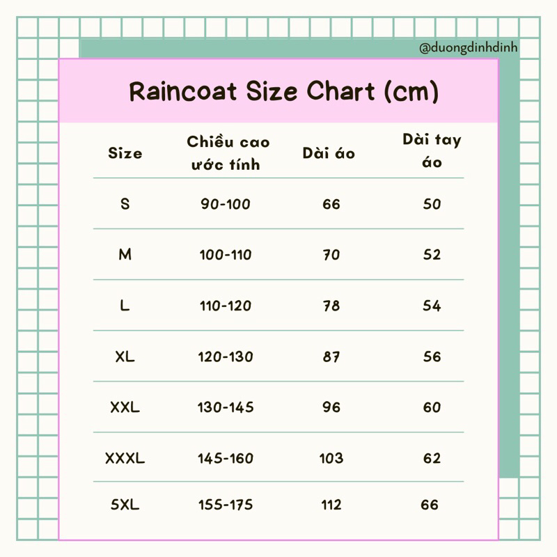 Áo mưa người lớn hoạ tiết dễ thương, độc lạ 2023, raincoats hot trend