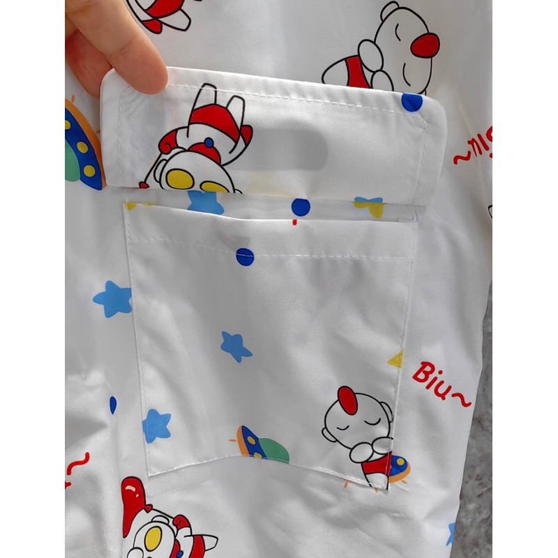 Áo mưa người lớn hoạ tiết dễ thương, độc lạ 2023, raincoats hot trend