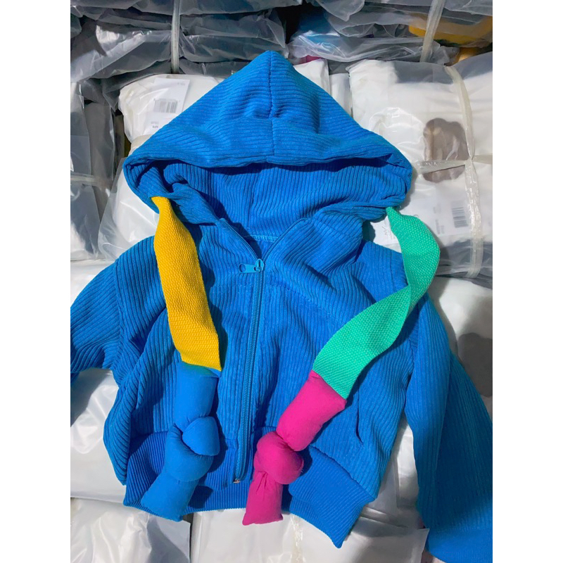 Áo khoác dây bảng to cho bé gái