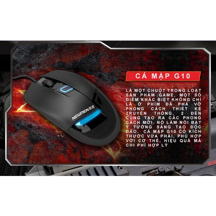 Chuột có dây Newmen G10+ - Hàng Chính Hãng