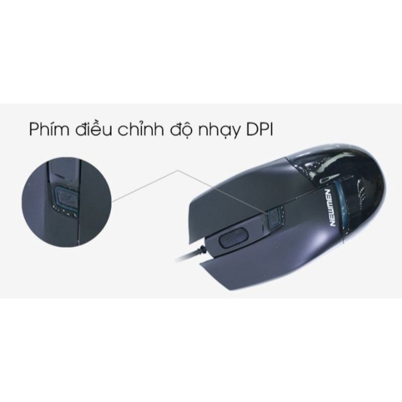 Chuột có dây Newmen G10+ - Hàng Chính Hãng