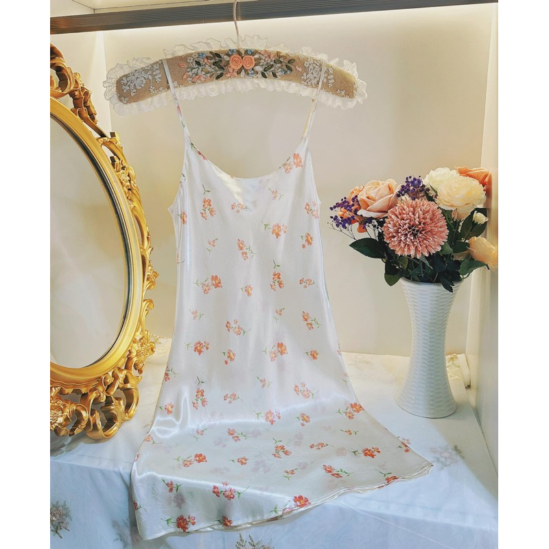 đầm ngủ lụa Hàn 2hand