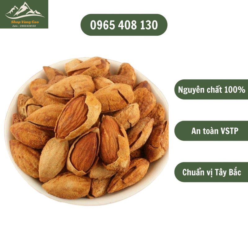 HẠNH NHÂN RANG BƠ [ 500g , Giá Huỷ Diệt ]