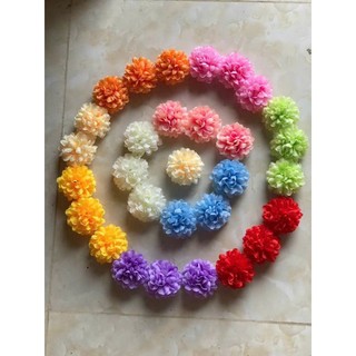 Đầu Bông Cúc Xù Nhí _ size 5cm