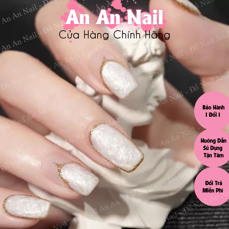 Gel ngọc trai, gel nhũ ánh trai trang trí móng, tạo hiệu ứng ngọc trai hũ 10gram - 1 hũ dùng mọi nền