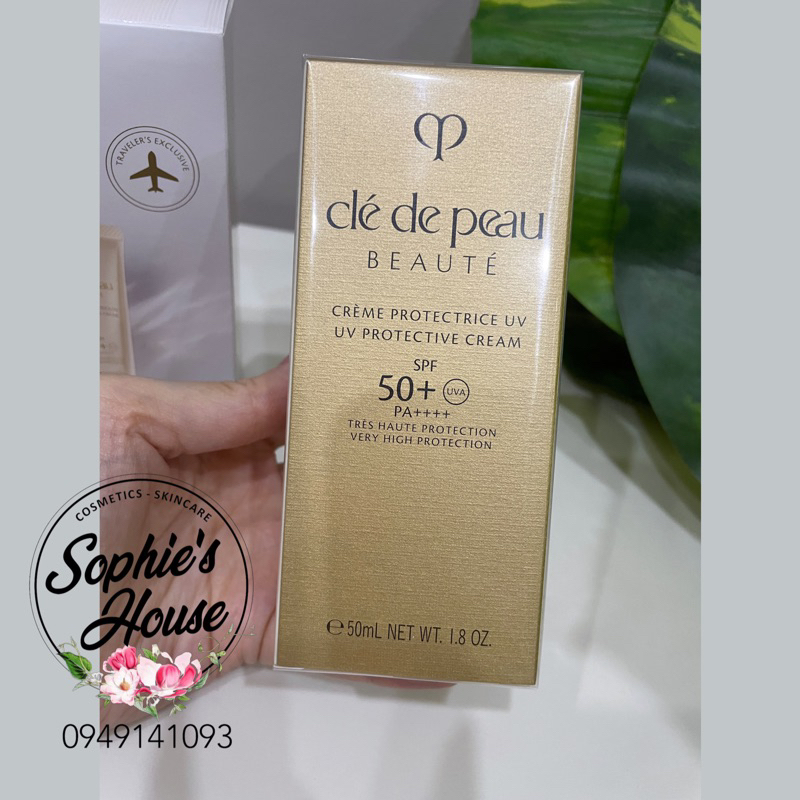 Bản mới 2023/ Kem chống nắng Cle De Peau UV Protection Cream SPF 50+
