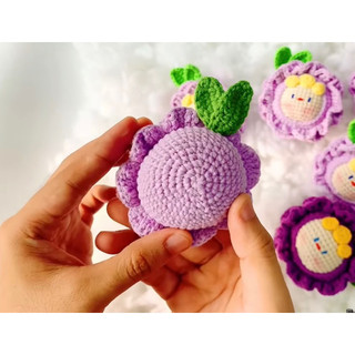 Móc khoá Bông Hoa Mặt cười
