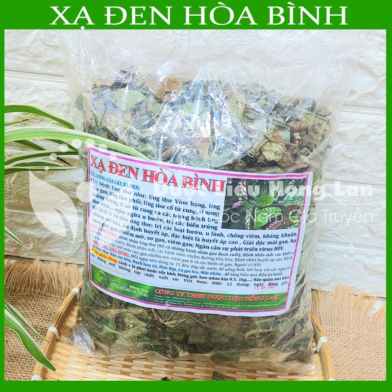 Thảo dược CÂY XẠ ĐEN HÒA BÌNH sạch khô đóng gói 500g - congtyduoclieuhonglan