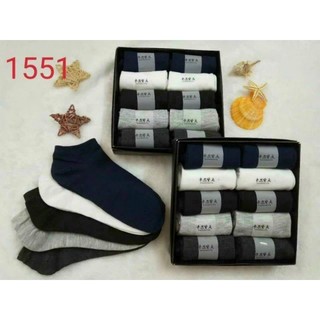 39k/hộp 10 đôi tất chống thối cổ ngắn