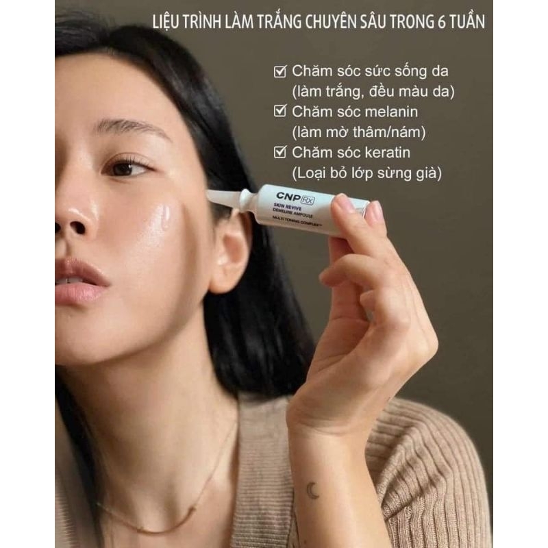 Ất truyền trắng CNP RX hủy nám,tàn nhanh, dưỡng trắng .Skin Revive Demeline Ampoule