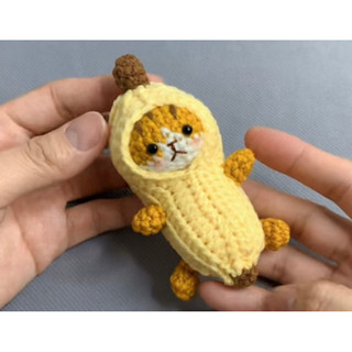 Móc Khoá Mèo Chuối- Banana Cat