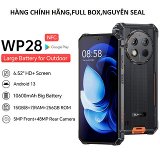 Điện thoại thông minh siêu bền oukitel wp28 ,rom 256gb ,android13,
