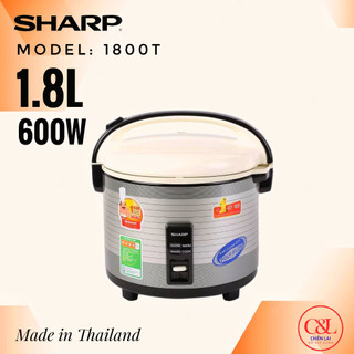Nồi cơm điện sharp ks-1800t - hàng nhập khẩu