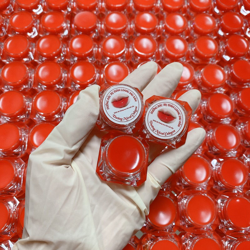 Son Dưỡng Kích Nên Màu Chống Loang Sau Xăm hũ kim cương 5G