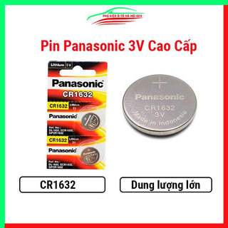 Pin Panasonic điện áp 3V CR1632 kích thước 3.2x16mm