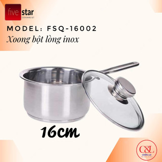 Quánh inox 3 đáy Five star 12/14/16 CM (Chính hãng - Bảo hành 5 năm)