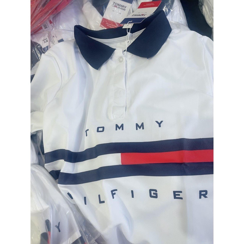Áo thun nam nữ polo unisex tay lỡ form rộng freeesize phối viền sọc SANI M301