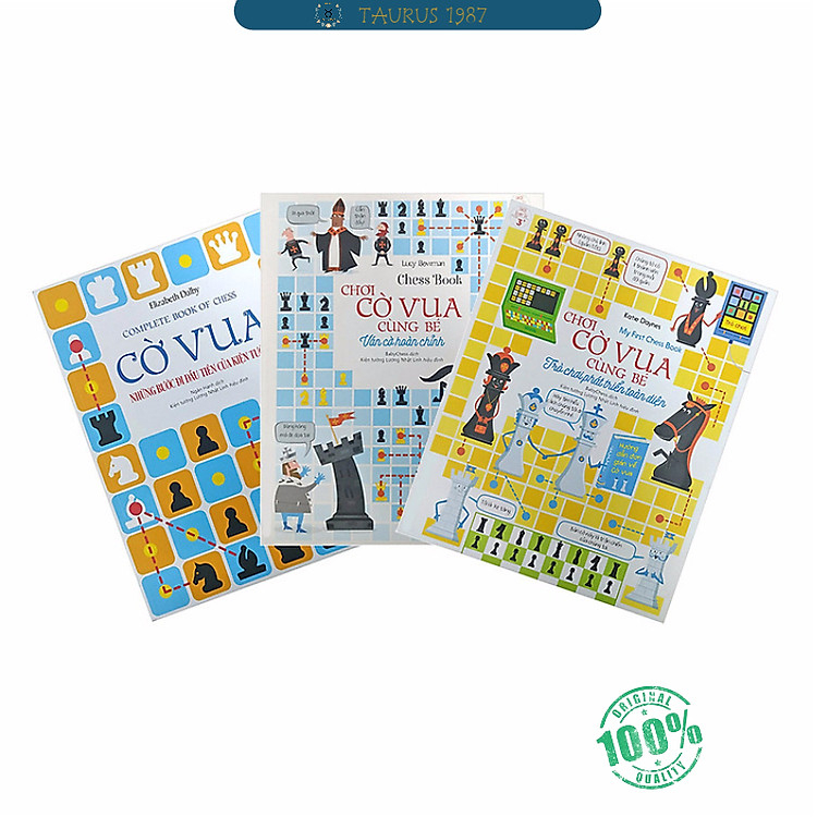 Sách Combo 3 Quyển Chơi Cờ Vua Cùng Bé