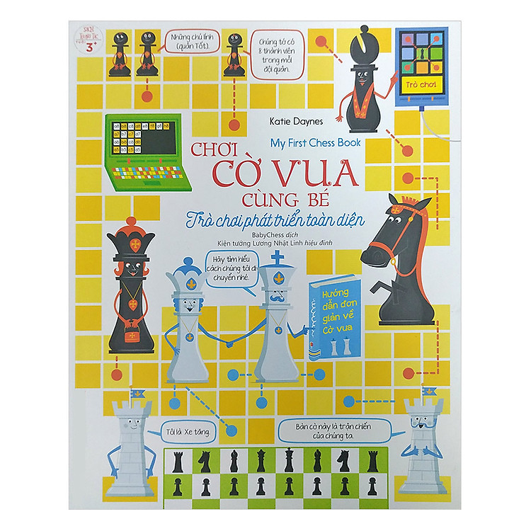 Sách Combo 3 Quyển Chơi Cờ Vua Cùng Bé