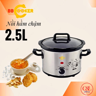 (Tro gia) Hang chinh hang -Nồi nấu cháo chậm BB Cooker 2,5l