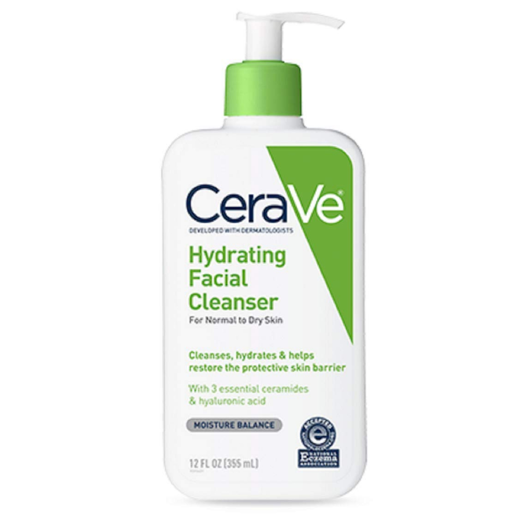 Sữa Rửa Mặt Cerave Sạch Sâu Cho Da Thường đến Da Khô  CeraVe Hydrating Facial Cleanser 19oz 562ml